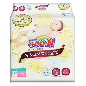 Pieluchy Goo.N Marshmallow NB (New Born) 66pcs